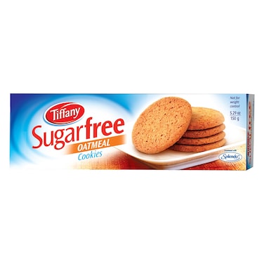 Tiffany Sugar Free Oatmeal Cookies, 150g