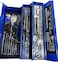 85Pieces Socket Set Toolbox Wrench set with Metal Box 1/2" &amp; 1/4" for home use and professional purpose