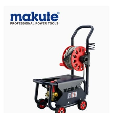 1500W  Pressure washer with 60 Bar 300L/H Flow 96mm Diameter &amp; 80mm Height Copper Motor 12mm Plunger Diameter for Home, Lawns, Parks, Cars, Bikes, and More (HPW121-60P)