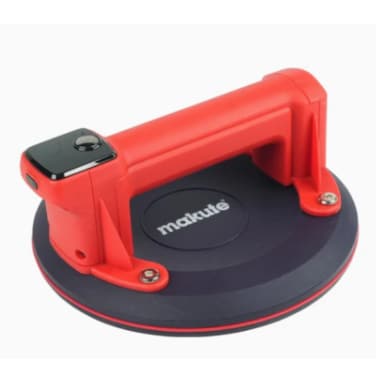 Makute Vacuum Suction Holder 150KG, Electric Tile Extractor, 200mm Rubber Suction Cup for Ceramic Floor Tile Installation, 3.7V 3W Portable Lifter- VS121