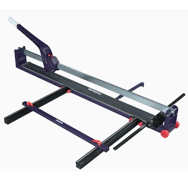 Manual Tile Cutter, 1200mm Cutting Width, 6-15mm Cutting Thickness, Heavy-Duty Steel Base, Precision Chromed Rods, Ergonomic Handle, Professional Tile Cutting Tool, TC1200-1