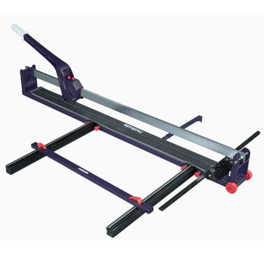 Manual Tile Cutter, 1200mm Cutting Width, 6-15mm Cutting Thickness, Heavy-Duty Steel Base, Precision Chromed Rods, Ergonomic Handle, Professional Tile Cutting Tool, TC1200-1