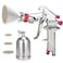 Makute Spray Gun, HVLP Gravity Feed Paint Spray Gun F-75G, 1.5mm Nozzle with 400ml Aluminum Cup, Adjustable Control Knobs, Ideal for Automotive, Furniture, and Equipment Painting