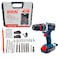 BONAI 36VF Cordless Electric Drill, 40N.m Torque, 3/8" (10mm) Chuck, 2-Speed 0-350/1400 RPM, Lithium-Ion Battery Powered, Compact Power Drill Set, CD005
