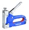 Heavy Duty 3-Way Staple Gun, Ideal for Upholstery, Woodworking, Ceiling Tiles, Roofing, Fits Narrow Crown Staples (4-14mm), Round Staples (10-12mm), Brads (10-14mm), 100-Piece Capacity, MKSG301214