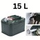15L Metal Fuel Can with Flexible Spout, Leak-Proof Gasoline Storage Container for Outdoor and Emergency Use