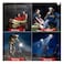 Rechargeable LED Headlamp with Type-C USB Charging, Power Display, XPG+COB Dual Light Modes, Gesture Control, Adjustable Focus and Zoom, Lightweight Waterproof Head Torch for Camping, Hiking, and etc