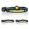 Rechargeable LED Headlamp with Type-C USB Charging, Power Display, XPG+COB Dual Light Modes, Gesture Control, Adjustable Focus and Zoom, Lightweight Waterproof Head Torch for Camping, Hiking, and etc