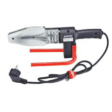 Makute Plastic Welder Kit, Plastic Repair Kit, Plastic Welding Gun - 1000W, 220-240V AC, 0-300&deg;C, 20-63mm Pipes, Durable Copper Wire Motor, Rapid Heating, Ergonomic Design, Aluminum Build, PW003