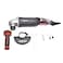 Makute Angle Grinder 1400W &ndash; 4.5-inch Corded Angle Grinder with 220-240V, 10800r/min No Load Speed, 100/115/125mm Disc Diameter, Aluminum Housing, Shaft Lock, Angle Grinder Accessories Included, AG007