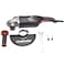 Makute Angle Grinder, 2400W Motor, 180/230mm Drill Chuck, 6000 RPM, Variable Speed Control, Forward/Reverse Operation, 360&deg; Adjustable Handle, Soft Grip for Comfort, AG026