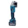 Bonai Cordless Brushless Angle Grinder 21V Lithium Battery Powered AngleGrinder Tool 115mm Grinding Head No Load Speed 0 to 10000rpm Battery Angle Grinder for Cutting and Polishing, Model MT 21V
