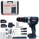 Bonai Cordless Drill Set, 65N.m Torque, 168VF, 7.0Ah Battery, 13mm Chuck, Brushless Power Drill &amp; Hammer, BN-13m-1