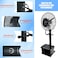 Bonai 26&rsquo;&rsquo; Stand Cooling Fan with 40L Tank, 260W Power, Metal Pedal, Class I Safety, Drops Temperature by 2&ndash;8&deg;C, HK-WT650