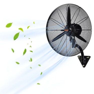 Bonai 26-Inch Wall Fan, 230W, 145 m&sup3;/min Airflow, Durable Metal Pedals, Ideal for Bedroom, HK-ST-65