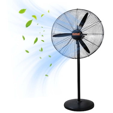 Bonai 26-Inch Stand Fan, Oscillating, 230W, 145 m&sup3;/min Airflow, 220-240V, 50-60Hz, for Bedroom, Living Room, Out Door Activites - Model HK-ST-65