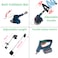 Cordless Grass Trimmer with 30000rpm, Lightweight design, Adjustable Brush Cutter,Weed wacker,Hedge trimmer, 168Vf 7.0Ah,Rechargeable batteries, Metal blades -BN-HK042