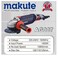 1400W  Angle Grinder with 100mm, 115mm, 125mm Versatile Disc Sizes, 10,800 RPM, M10/M14 Spindle Thread, Shaft Lock System Aluminum Housing - AG007