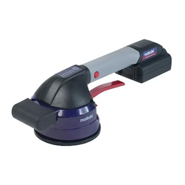 16.8V Cordless Tile Vibrator TV1231 - 8000RPM, 123mm Sucker Diameter, 2000mAh Battery, Adjustable Speed for Various Tiling Applications