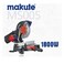 255mm Miter Saw, 1800W, 6000RPM, Adjustable Cutting Angles &amp; Dual Bevel Lock for Wood, Metal &amp; More &ndash; MS005