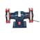 125mm Mini Bench Grinder &amp; Polisher (SIST-125) &ndash; 250W, 3000 RPM Variable Speed for Metal, Plastic, and Wood Grinding, Polishing, Deburring, Rust Removal, Shaping Parts, and Cleaning