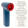 6-Speed Handheld Car Vacuum and Air Blower,Turbo Fan, Rechargeable Multi-Function Cleaner High-Power Dust Blower for Laptop and PC Cleaning