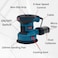 Orbital Sander with 1000W motor, 6-speed gearbox, 7000-13000 rpm,125mm pad size, 2mm orbital movement,Self-vacuum dust collection Sanding and polishing tool-BN-GW2-125