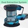 Orbital Sander with 1000W motor, 6-speed gearbox, 7000-13000 rpm,125mm pad size, 2mm orbital movement,Self-vacuum dust collection Sanding and polishing tool-BN-GW2-125