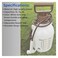 Adjustable Shoulder Strap: Provides hands-free convenience, especially useful for carrying during long walks or hikes. (Tow-Behind, 3, Liter)