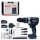 13mm Chuck Cordless Drill Set with 168VF, 7.0Ah Battery,Brushless motor, 65N&middot;m Torque, No-load speed, Adjustable torque Settings, Multi-function drill