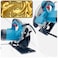 Circular Saw with 2400W Motor, 4800rpm, 185mm TCT Blade, 24T Teeth,65mm at 90&deg;  &amp; 41mm at 45&deg; Cutting Depth, Steel Base, Ergonomic Handle, Angled Cuts, Wood Cutting