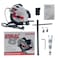 Circular Saw with 2400W Motor, 4800rpm, 185mm TCT Blade, 24T Teeth,65mm at 90&deg;  &amp; 41mm at 45&deg; Cutting Depth, Steel Base, Ergonomic Handle, Angled Cuts, Wood Cutting
