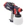 1200ML Electric Spray Gun with 550W, &Oslash;1.0/1.8/2.5mm Nozzle Size, 32000rpm, Adjustable Nozzles, Multi-Purpose Spraying,LED Light, 50 din/sec Max Viscosity for paints, varnishes, stains, and more -SG131