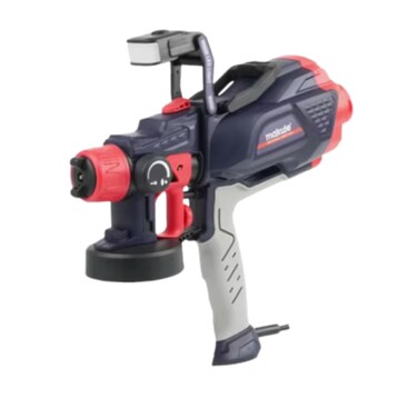 1200ML Electric Spray Gun with 550W, &Oslash;1.0/1.8/2.5mm Nozzle Size, 32000rpm, Adjustable Nozzles, Multi-Purpose Spraying,LED Light, 50 din/sec Max Viscosity for paints, varnishes, stains, and more -SG131