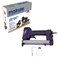 Pneumatic stapler,Air upholstery stapler with 100 staple capacity, Lightweight,  10mm to 16mm Nail length, U-shaped nails stapler, 0.4 - 0.8 MPa air pressure range -8016A
