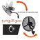 Bonai Industrial Wall Fan &ndash;26-Inch, 230W Heavy-Duty Metal Fan for Factory, Warehouse, Garage, Workshop &ndash; HK-ST-65
