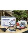 Miter Saw  1450W with 5200rpm and 25.4 Blade Size for Crown Moulding  Picture Frames  Door Frames Window Casings and more (MS121)
