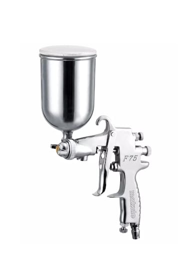 12m/min Paint Sprayer Gun with 1.5mm Standard Nozzle Size for Automotive Painters Furniture Makers Home Renovation Industrial Users and more (F75G)