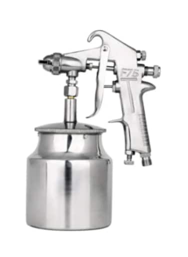 800lm Painting Spray Gun with 1.5mm Nozzle Diameter for Automotive Artists Painters Home Improvement Enthusiasts and More  Paint Task (F75S)