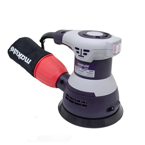Buy Makute High Performance 350W Orbital Sander with Efficient Ideal For Paint Varnish Cleaning Glass Removing Rust OS005 Online Carrefour UAE