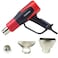 Makute Heat Gun, 2000W Dual Temperature (350&deg;C/600&deg;C) with 300L/500L Airflow, Multifunctional Tool for Electrical Connector and Cell Phone Repair- HG121