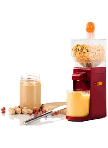 PAHION Electric Peanut Butter Maker for Cashew Nut Hazelnut Sesame Coffee Grinder Butter Cashew Machine with Non-Slip Base 500ml