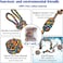 Dog toy combo set, 4 design rope with 1 Pack, Loop handle rope with ball, 100% cotton rope for cleaning teeth, Oral health and Aggressive chewer, Tug of War for small to medium dog, 32cm (Multi-color)