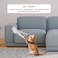 Interactive cat teaser wand toy for Cats &amp; Kittens, Cat teaser wand with Wooden handle, Durable metal rod, and Jingling bell, Ideal for feline friends&rsquo; playtime and bonding, 160 cm (White)