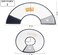 Pet cone collar with Transparent plastic, Soft surface, Comfortable, Ant-Scratch and Bite, Adjustable Elizabethan Collar with Hook and Loop, 68 cm Recovery cone with Black trim, Waterproof, (Black)