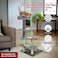 Cat tree with Climbing ladders, Cover with Soft plush fabric, and Durable, Indoor cat playground for all size breeds, Activity tower with Top perch, Sisal carpets, and Scratching posts, 102 cm (Grey)
