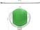 Automatic rotating pet ball with 3 Modes, LED Light, Tail string &amp; USB rechargeable, Electric cat toy ball for Boredom Relief &amp; Indoor play, 37cm Cat Interactive toy, Scratch &amp; Fall resistant, (Green)