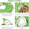 Soft donut-shaped pet recovery collar for cats &amp; small dogs, Cat Elizabethan collar with Adjustable design and Breathable design, Protective pet collar for healing and grooming, 20 cm (Green)