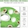 Soft donut-shaped pet recovery collar for cats &amp; small dogs, Cat Elizabethan collar with Adjustable design and Breathable design, Protective pet collar for healing and grooming, 20 cm (Green)