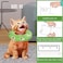 Soft donut-shaped pet recovery collar for cats &amp; small dogs, Cat Elizabethan collar with Adjustable design and Breathable design, Protective pet collar for healing and grooming, 20 cm (Green)